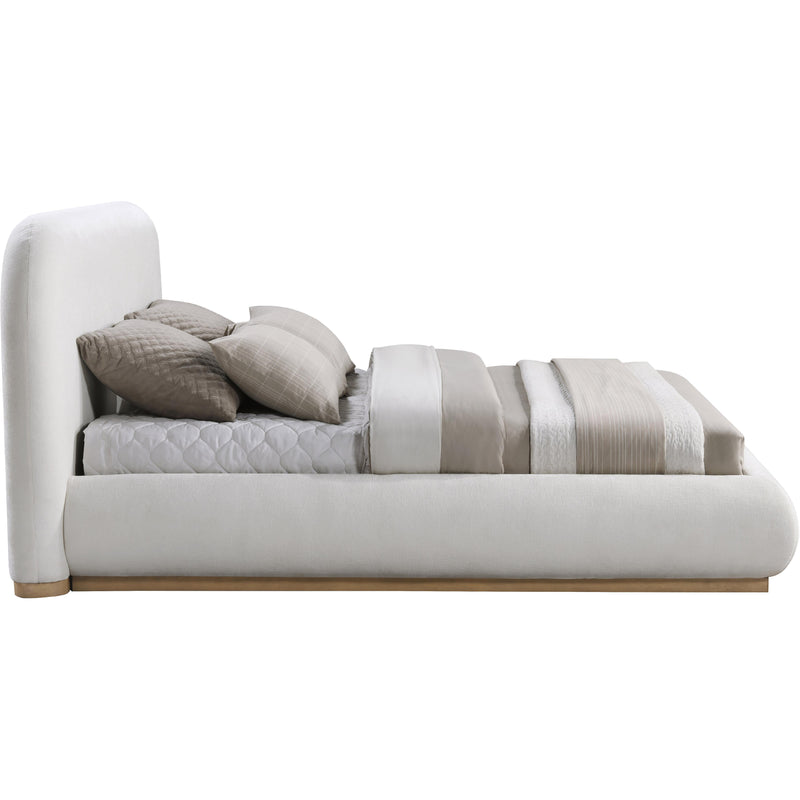 Meridian Vaughn Cream Queen Bed IMAGE 4