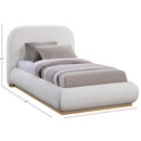 Meridian Vaughn Cream Twin Bed IMAGE 10