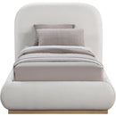 Meridian Vaughn Cream Twin Bed IMAGE 3