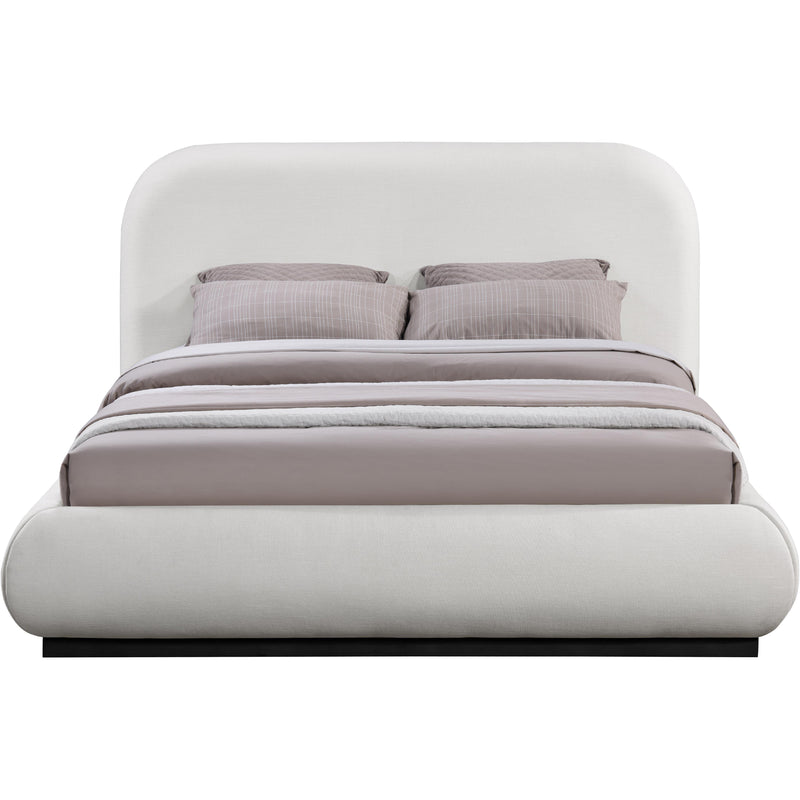 Meridian Vaughn Cream King Bed IMAGE 3