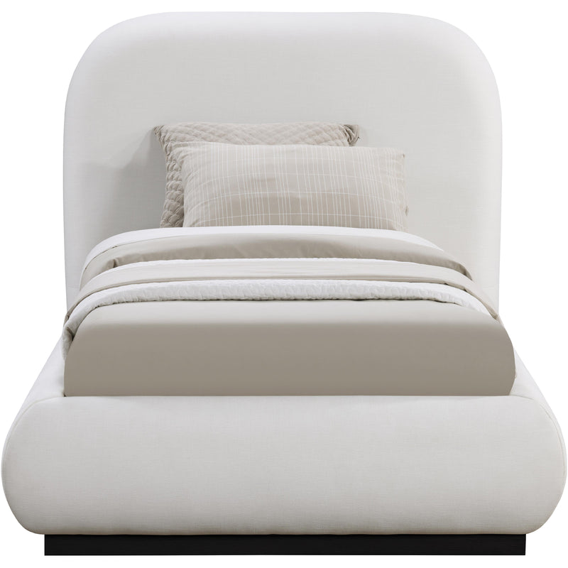 Meridian Vaughn Cream Twin Bed IMAGE 3