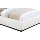 Meridian Vaughn Cream King Bed IMAGE 6