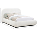 Meridian Vaughn Cream Queen Bed IMAGE 10