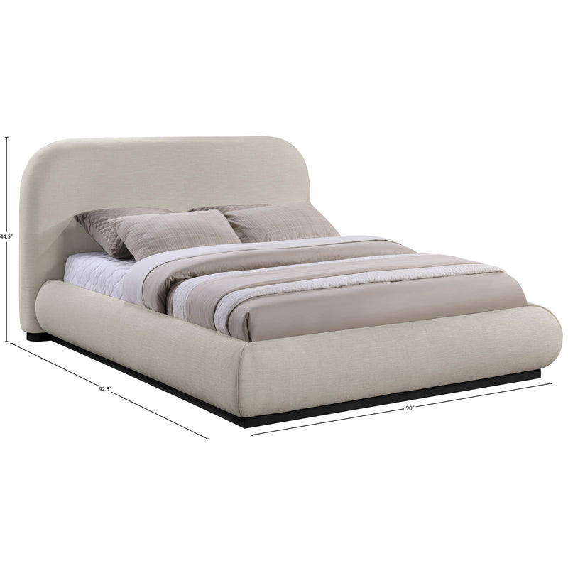 Meridian Vaughn Beige King Bed IMAGE 10