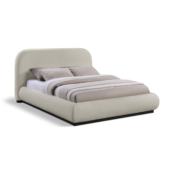 Meridian Vaughn Beige King Bed IMAGE 1