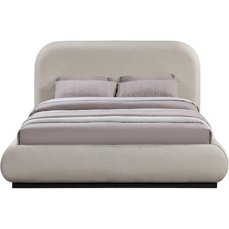 Meridian Vaughn Beige King Bed IMAGE 3