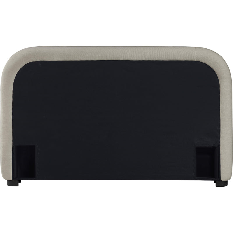 Meridian Vaughn Beige King Bed IMAGE 5