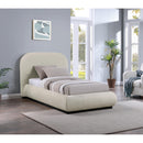 Meridian Vaughn Beige Twin Bed IMAGE 2