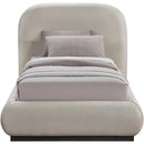 Meridian Vaughn Beige Twin Bed IMAGE 3