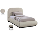 Meridian Vaughn Beige Twin Bed IMAGE 9
