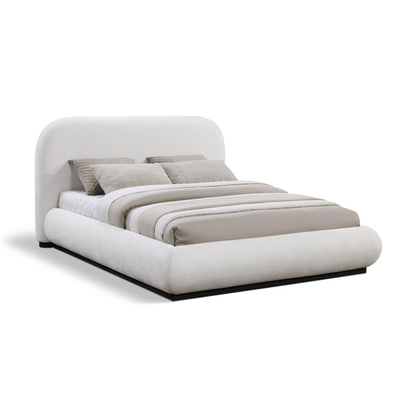 Meridian Vaughn Cream Queen Bed IMAGE 1