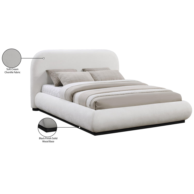 Meridian Vaughn Cream Queen Bed IMAGE 9