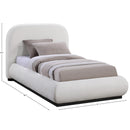 Meridian Vaughn Cream Twin Bed IMAGE 10