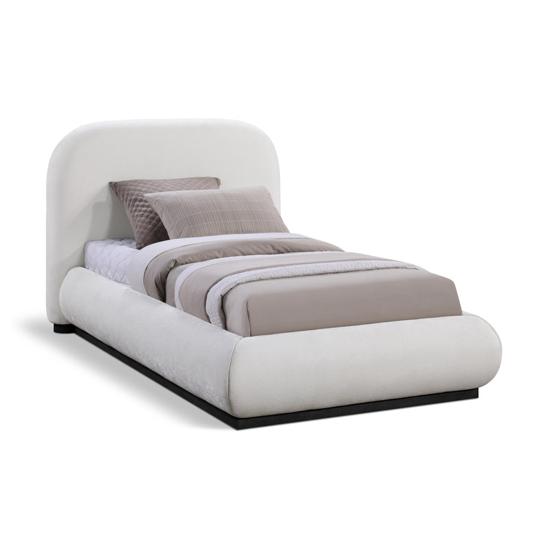 Meridian Vaughn Cream Twin Bed IMAGE 1