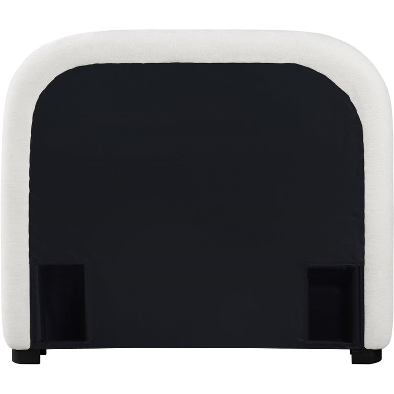 Meridian Vaughn Cream Twin Bed IMAGE 5