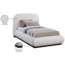 Meridian Vaughn Cream Twin Bed IMAGE 9