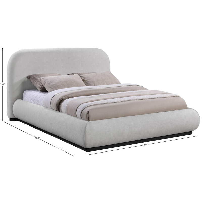 Meridian Vaughn Grey King Bed IMAGE 4