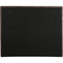 Meridian Adam Brown Linen Textured Fabric Full Bed IMAGE 5