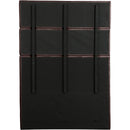 Meridian Adam Brown Linen Textured Fabric Full Bed IMAGE 5