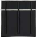 Meridian Adam Cream Linen Textured Fabric Queen Bed IMAGE 5