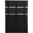 Meridian Adam Grey Linen Textured Fabric Full Bed IMAGE 5