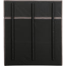 Meridian Adam Taupe Linen Textured Fabric Full Bed IMAGE 5