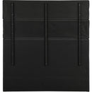 Meridian Adam Black Boucle Fabric King Bed IMAGE 5