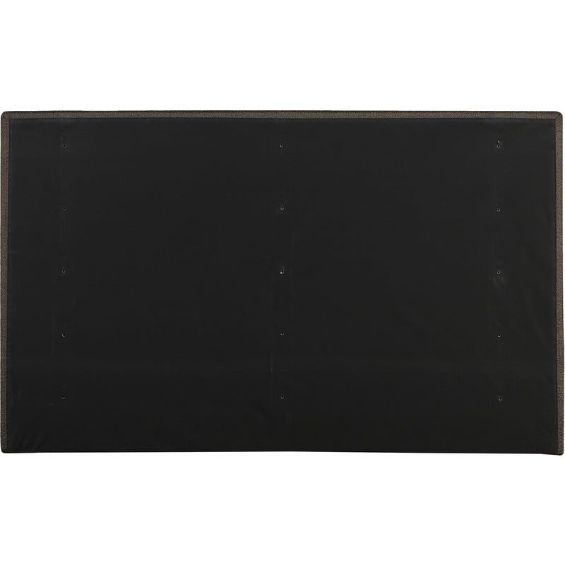 Meridian Adam Brown Boucle Fabric King Bed IMAGE 5