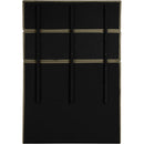 Meridian Adam Olive Boucle Fabric Full Bed IMAGE 5