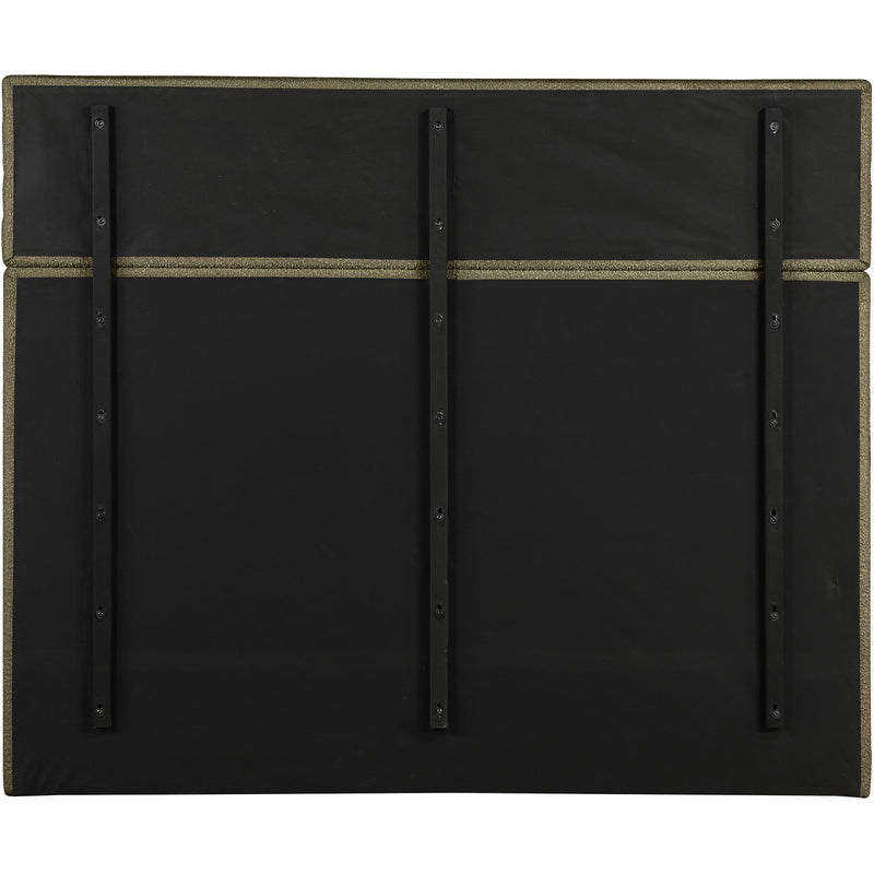 Meridian Adam Olive Boucle Fabric King Bed IMAGE 5