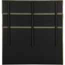 Meridian Adam Olive Boucle Fabric King Bed IMAGE 5