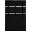 Meridian Adam Taupe Boucle Fabric Full Bed IMAGE 5