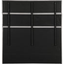 Meridian Adam Taupe Boucle Fabric King Bed IMAGE 5