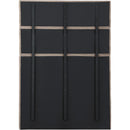 Meridian Adam Beige Chenille Fabric Full Bed IMAGE 5