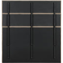 Meridian Adam Beige Chenille Fabric King Bed IMAGE 5