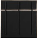 Meridian Adam Beige Chenille Fabric Queen Bed IMAGE 5