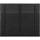 Meridian Adam Black Chenille Fabric King Bed IMAGE 5