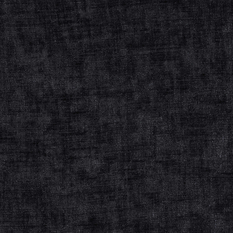 Meridian Adam Black Chenille Fabric King Bed IMAGE 8