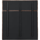 Meridian Adam Brown Chenille Fabric Full Bed IMAGE 5