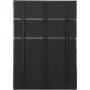 Meridian Adam Brown Chenille Fabric Full Bed IMAGE 5