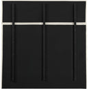 Meridian Adam Cream Chenille Fabric Queen Bed IMAGE 5