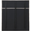 Meridian Adam Grey Chenille Fabric Full Bed IMAGE 5