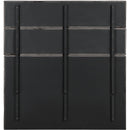 Meridian Adam Grey Chenille Fabric King Bed IMAGE 5