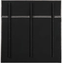 Meridian Adam Grey Chenille Fabric Queen Bed IMAGE 5