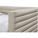 Meridian Beverly Beige Vegan Leather Twin Daybed IMAGE 6