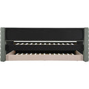 Meridian Beverly Green Vegan Leather Twin Daybed IMAGE 5