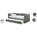 Meridian Beverly Green Vegan Leather Twin Daybed IMAGE 8