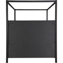 Meridian Kelly Black Boucle Fabric King Bed (3 Boxes) IMAGE 5