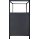 Meridian Kelly Black Boucle Fabric Twin Bed (3 Boxes) IMAGE 5