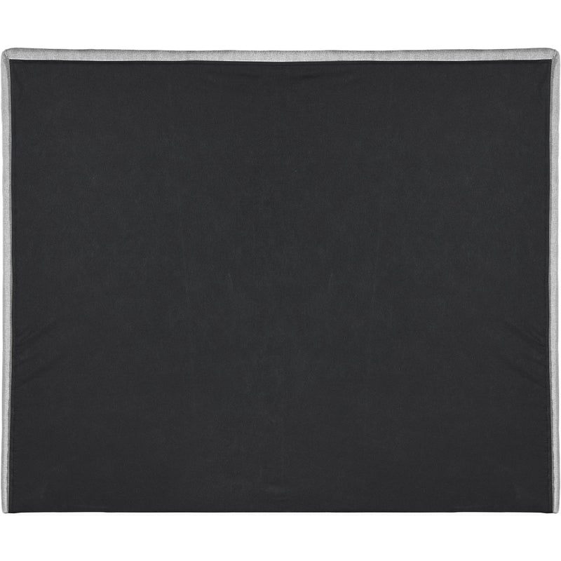 Meridian Maxwell Grey Linen Textured Fabric King Bed (3 Boxes) IMAGE 5